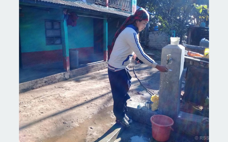 सोतीखोला खानेपानी आयोजनाबाट ४ सय ४२ घरघुरी लाभान्वित